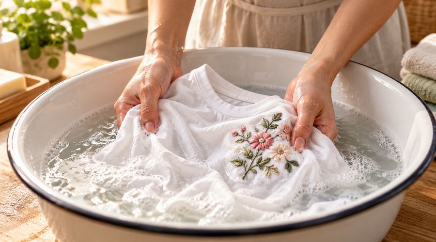 نگهداری و شستشوی لباسهای گلدوزیشده